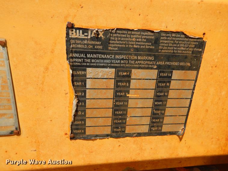 image for item EK9622 2006 Biljax 3632T boom lift