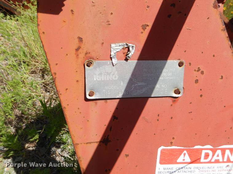 image for item EK9643 Rhino DB150 side boom mower