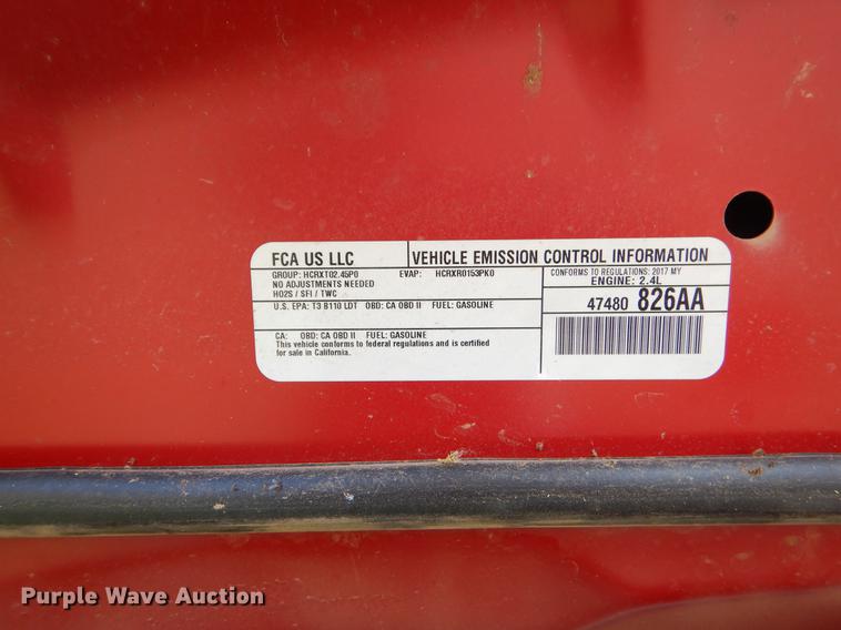 image for item EK9644 2017 Dodge Journey SUV