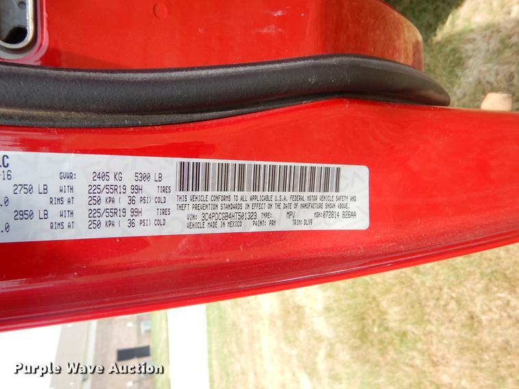 image for item EK9644 2017 Dodge Journey SUV