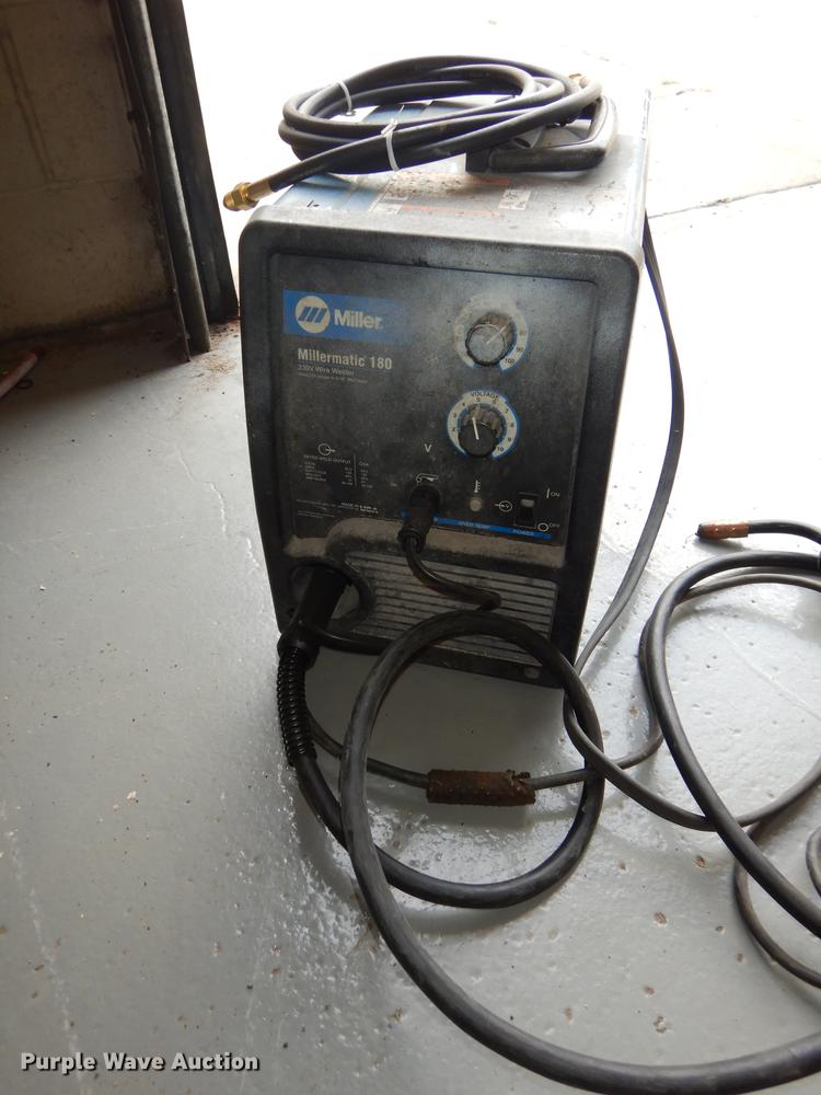 image for item EM9581 Miller Millermatic 180 wire welder