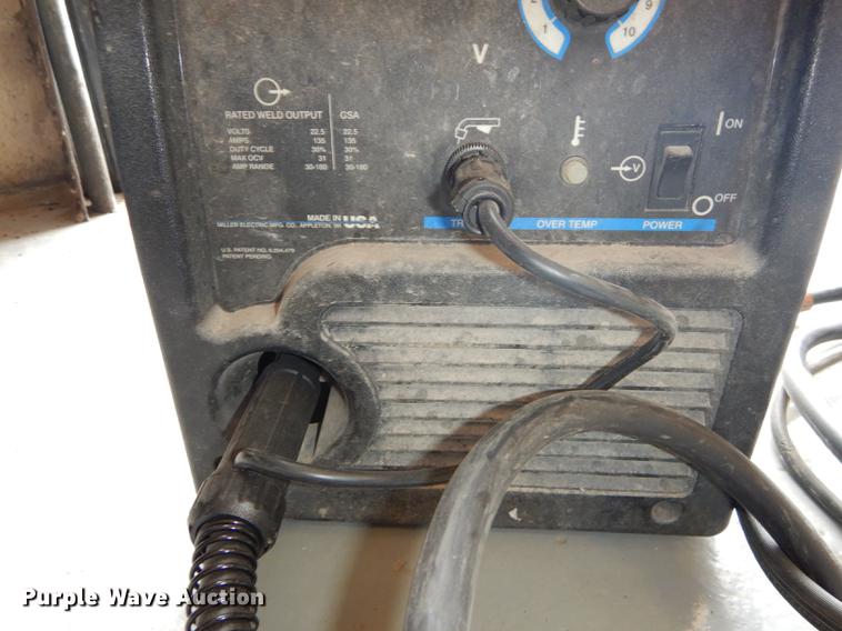 image for item EM9581 Miller Millermatic 180 wire welder