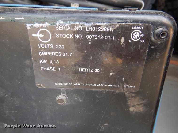 image for item EM9581 Miller Millermatic 180 wire welder