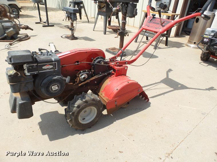 (2) rear tine tillers in Slaton, TX Item EN9605 sold Purple Wave