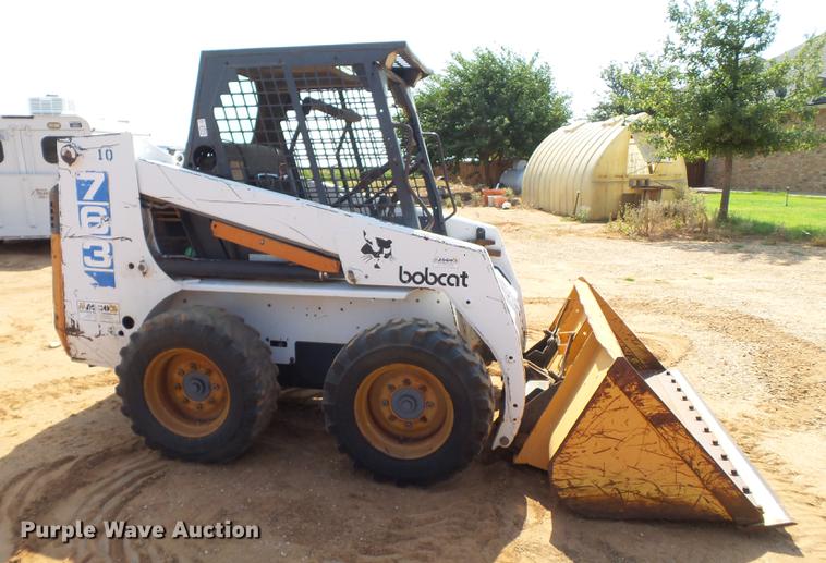 image for item EN9611 1996 Bobcat 763 skid steer