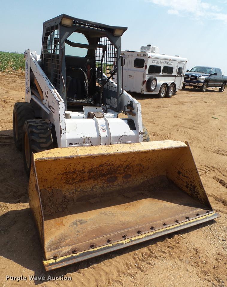 image for item EN9611 1996 Bobcat 763 skid steer