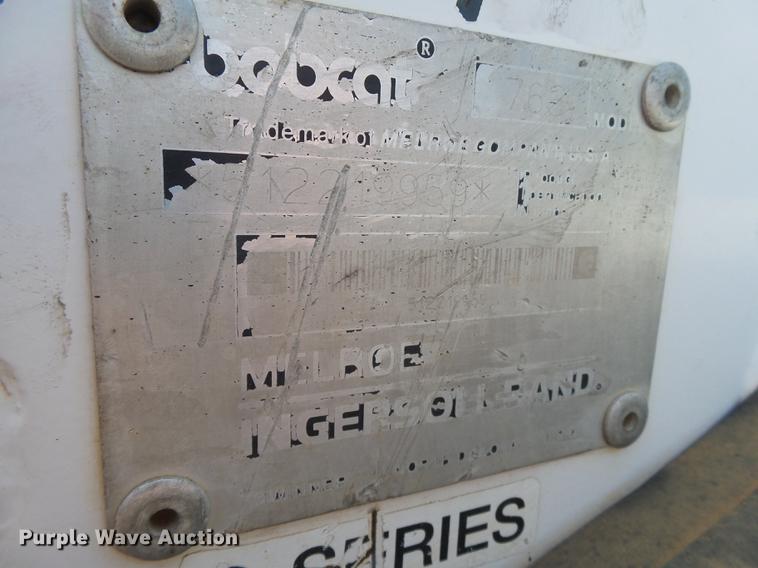 image for item EN9611 1996 Bobcat 763 skid steer