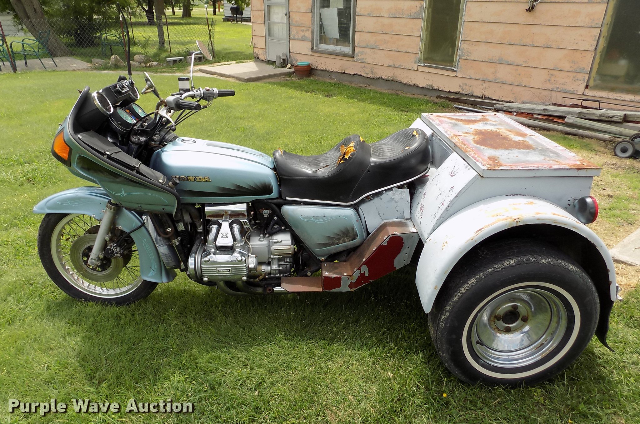 1975 Honda GL1000 trike motorcycle in Zurich, KS Item DB9192 sold