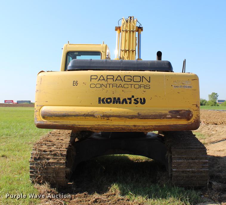 image for item BE9320 2001 Komatsu PC200LC-6 excavator