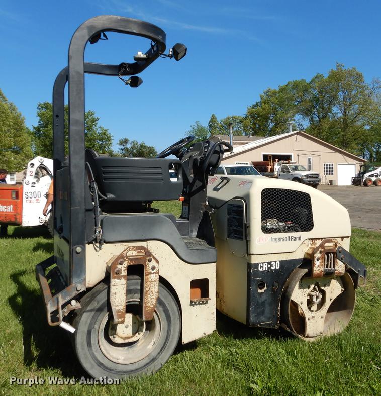 image for item DB6092 2003 Ingersoll Rand CR30 single drum roller