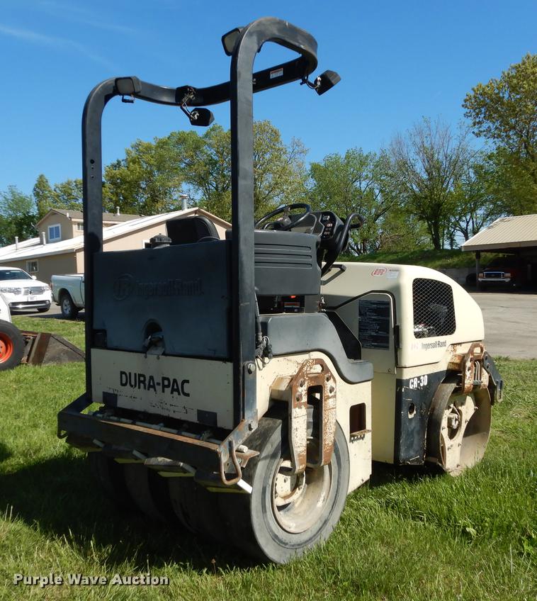 image for item DB6092 2003 Ingersoll Rand CR30 single drum roller