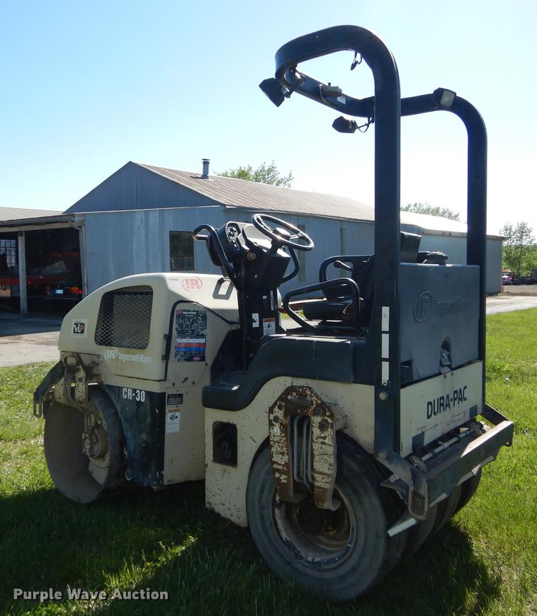 image for item DB6092 2003 Ingersoll Rand CR30 single drum roller