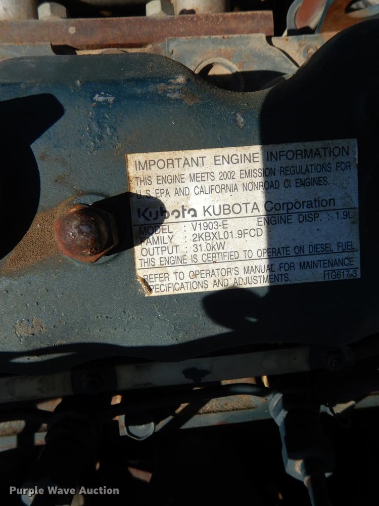 image for item DB6092 2003 Ingersoll Rand CR30 single drum roller