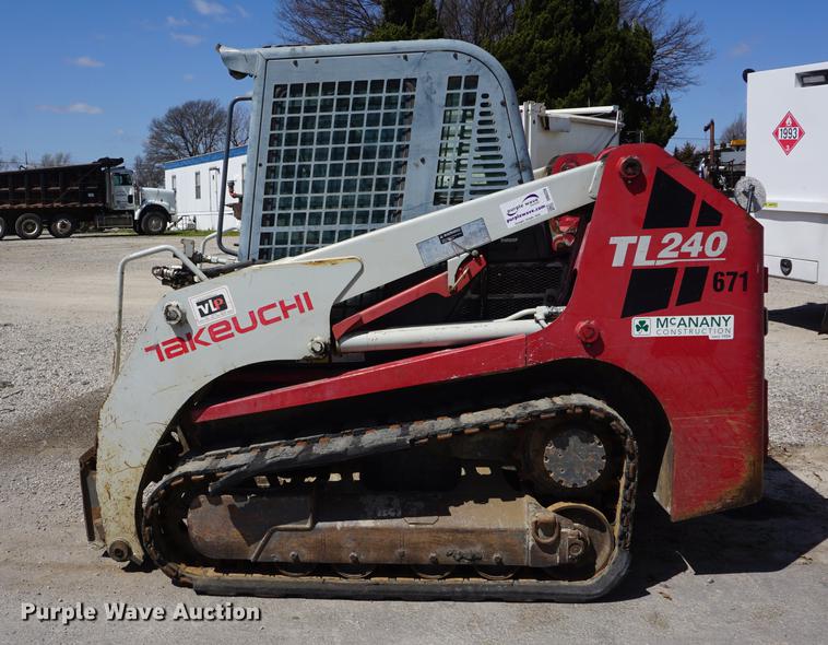 image for item DB6226 2008 Takeuchi TL240 skid steer