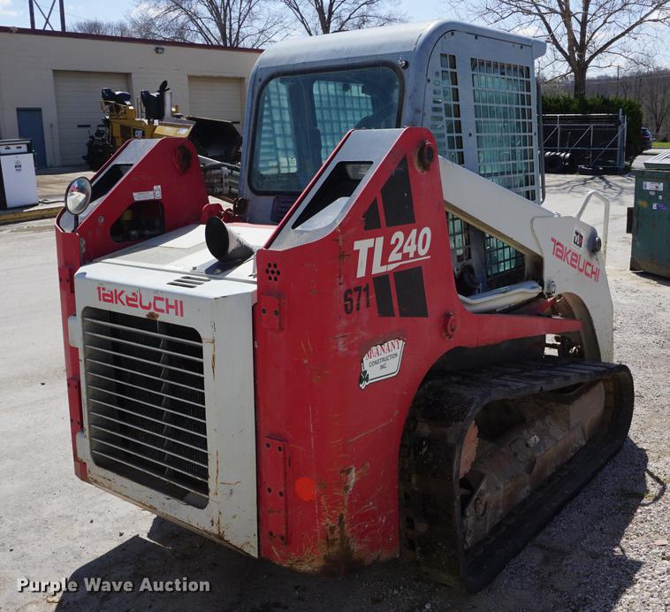 image for item DB6226 2008 Takeuchi TL240 skid steer