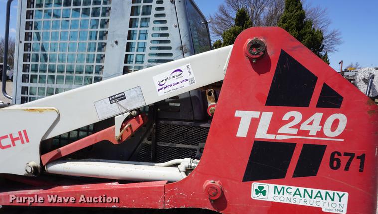 image for item DB6226 2008 Takeuchi TL240 skid steer