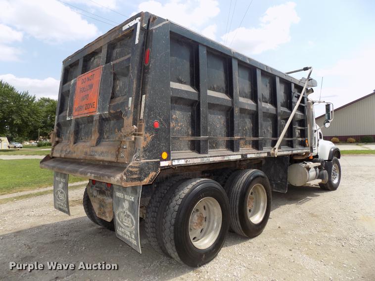 image for item DB8665 2004 Mack CV713 Granite dump truck