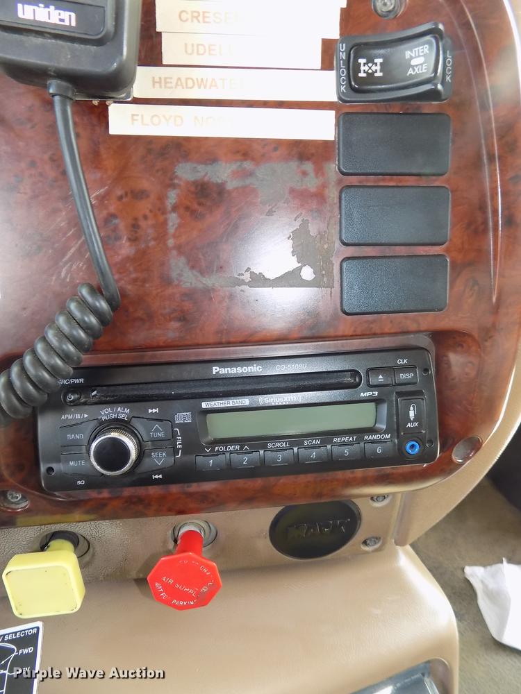 image for item DB8665 2004 Mack CV713 Granite dump truck