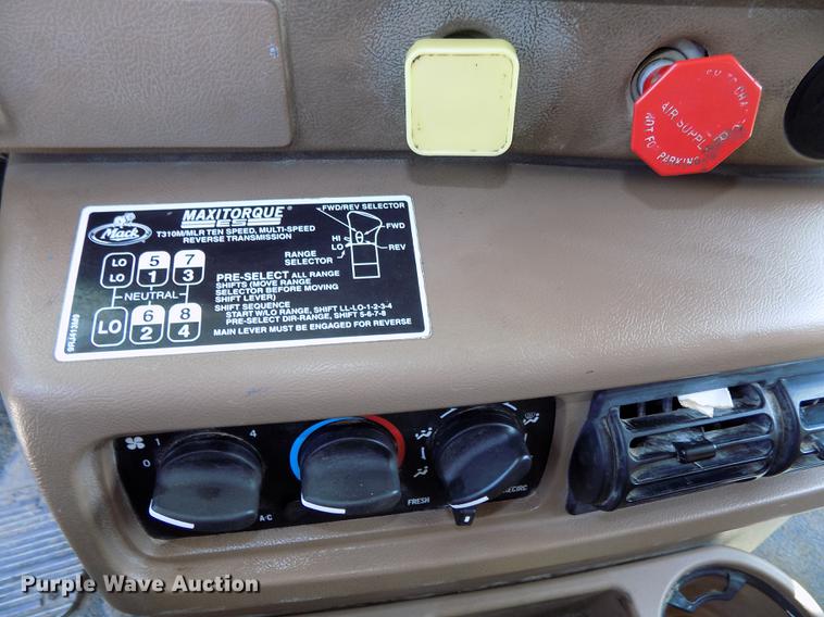 image for item DB8665 2004 Mack CV713 Granite dump truck