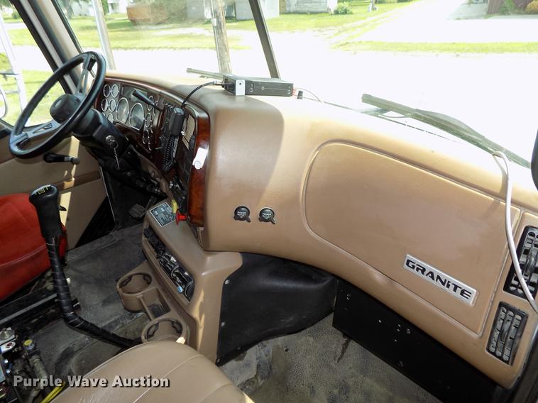 image for item DB8665 2004 Mack CV713 Granite dump truck