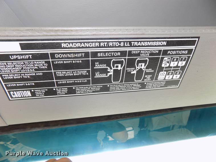 image for item DB8672 2000 Sterling dump truck