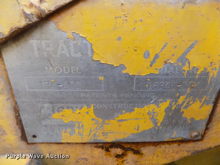 image for item DB9188 1975 Michigan 175A wheel loader