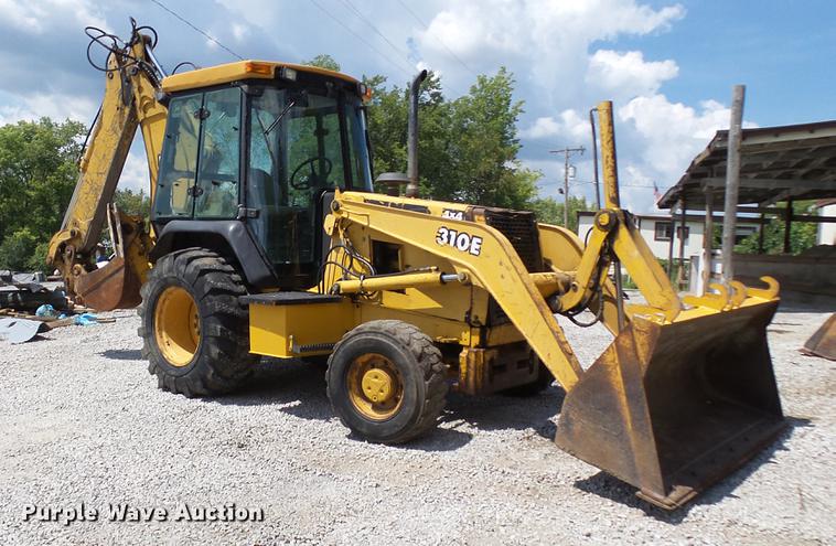 image for item DB9302 1997 John Deere 310E backhoe