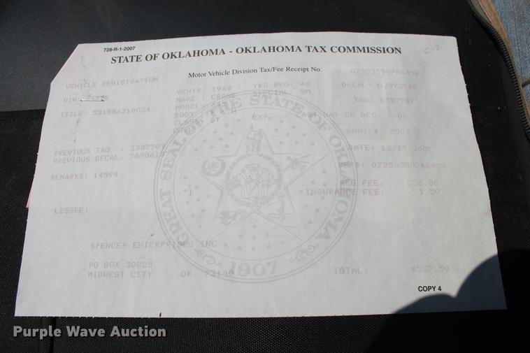 image for item DD4985 1969 P & H 645TC crane