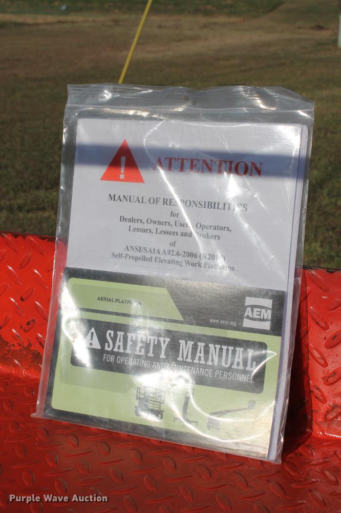 image for item DD5256 2007 Skyjack SJIII 3219 scissor lift