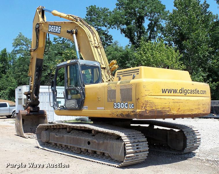 image for item DD7261 2003 John Deere 330C LC excavator