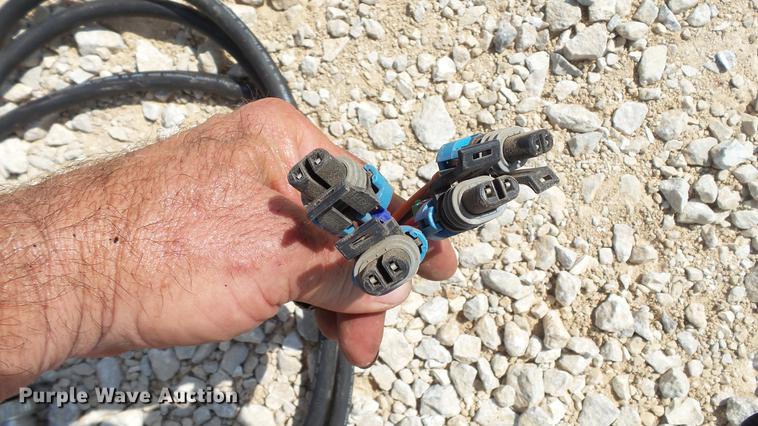 image for item DD7270 Snow blower and concrete bucket skid steer attachments