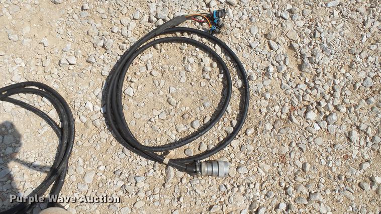 image for item DD7270 Snow blower and concrete bucket skid steer attachments