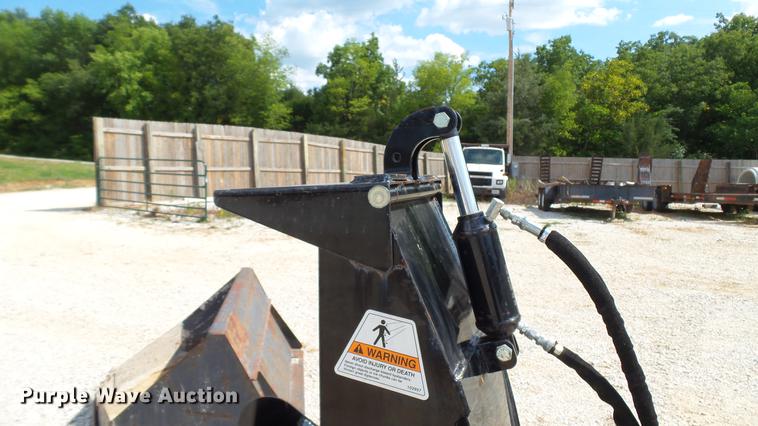 image for item DD7270 Snow blower and concrete bucket skid steer attachments