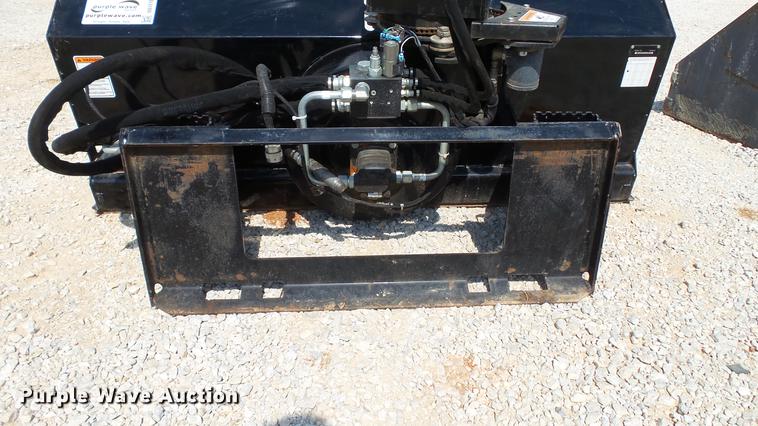 image for item DD7270 Snow blower and concrete bucket skid steer attachments