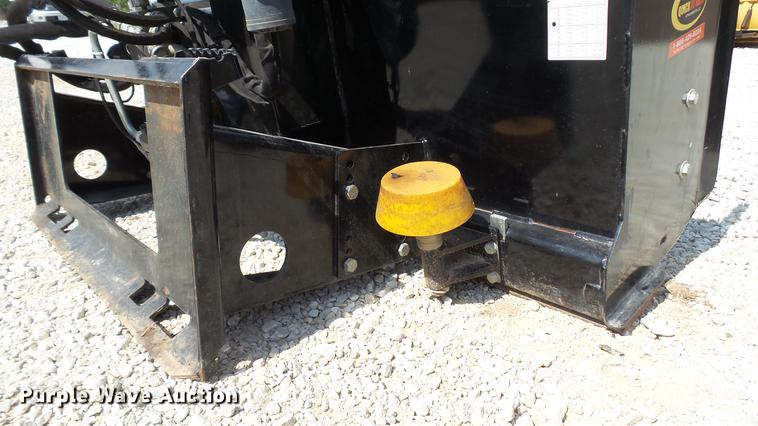 image for item DD7270 Snow blower and concrete bucket skid steer attachments