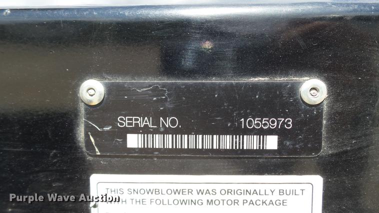 image for item DD7270 Snow blower and concrete bucket skid steer attachments