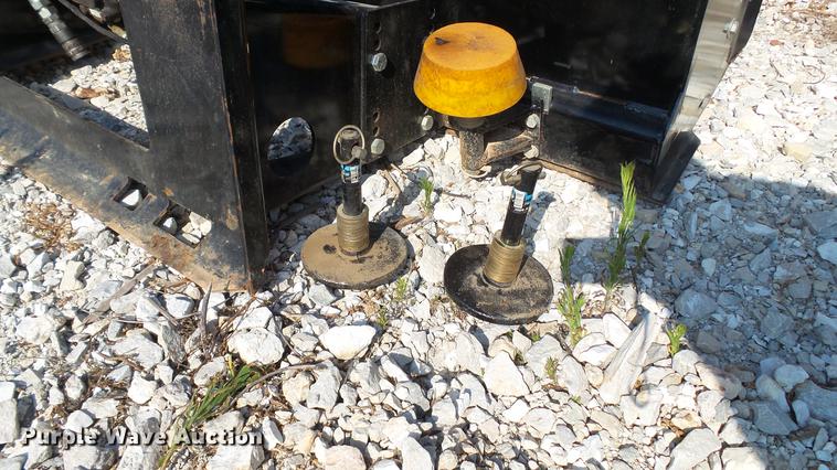 image for item DD7270 Snow blower and concrete bucket skid steer attachments