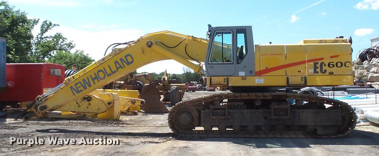 image for item DD7290 1998 New Holland EC600 excavator
