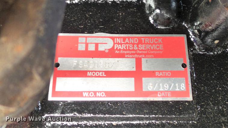 image for item DD7314 1995 Ford F700 flat dump bed truck