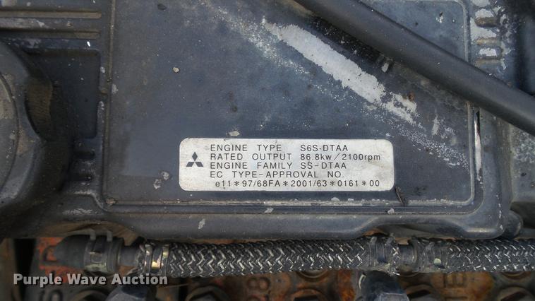 image for item DD7315 2005 Hyundai Robex 170W-7 rubber tire excavator