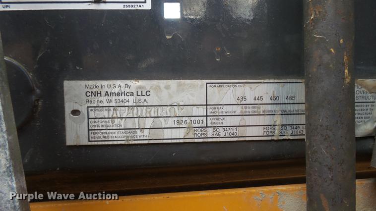 image for item DD7316 2005 Case 445 skid steer