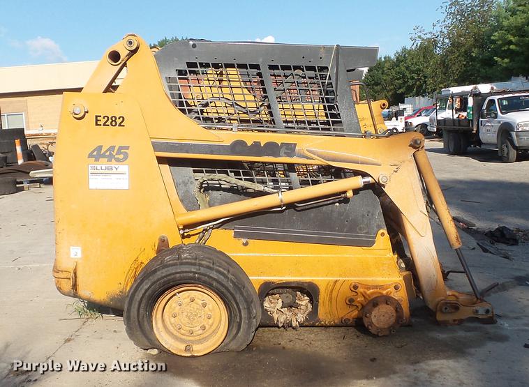 image for item DD7318 Case 445 skid steer