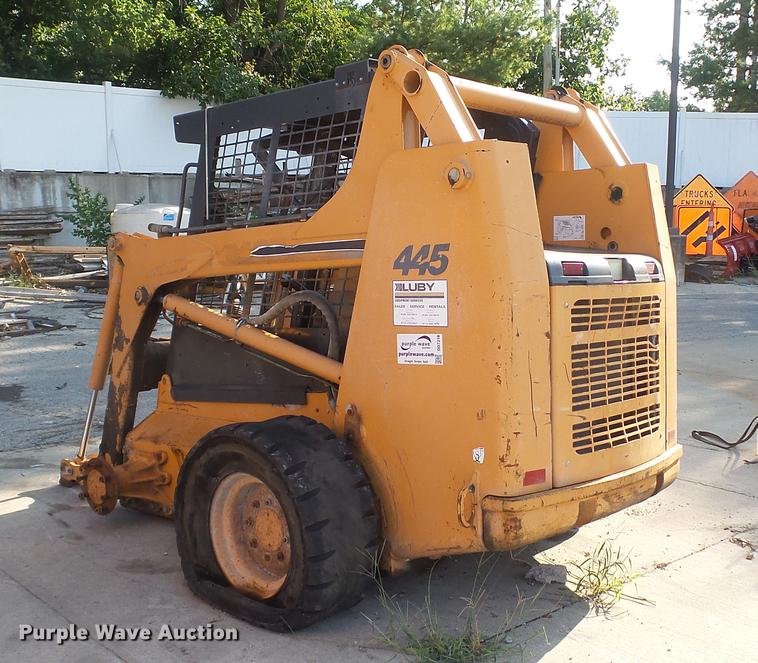 image for item DD7318 Case 445 skid steer