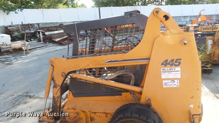 image for item DD7318 Case 445 skid steer