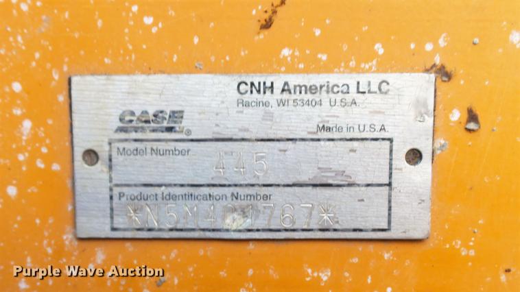 image for item DD7318 Case 445 skid steer