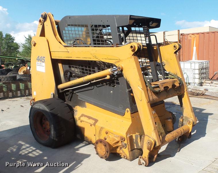 image for item DD7319 Case 445 skid steer