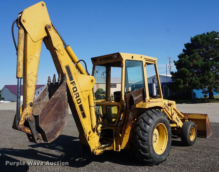image for item DD7811 Ford 555 Special backhoe