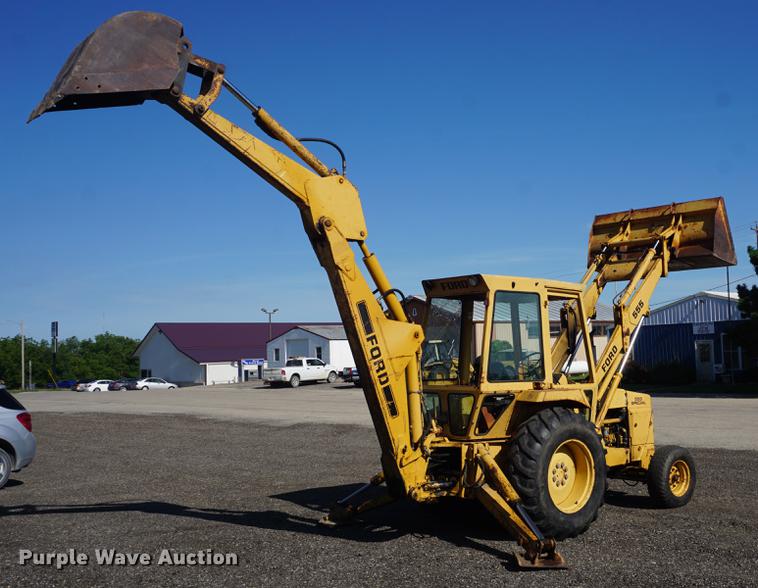 image for item DD7811 Ford 555 Special backhoe