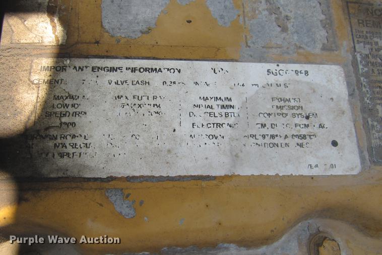 image for item DE0179 2003 Caterpillar 325C L excavator