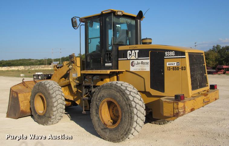 image for item DE0180 2003 Caterpillar 938G wheel loader